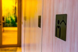 Vestiaire van de Green Room